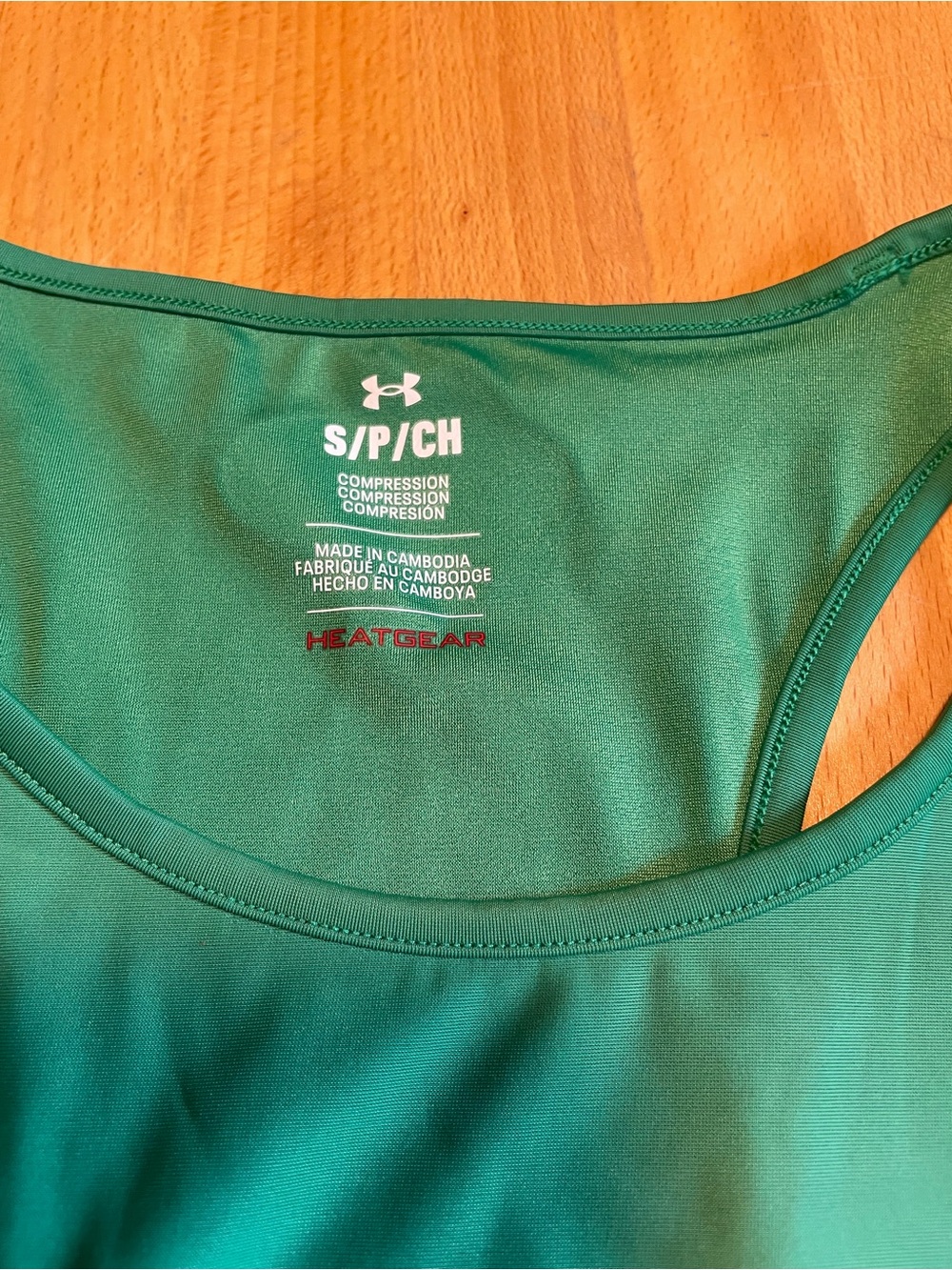 Under Armour Women's Teal Racerback Performance Tank - Picture 2 of 7